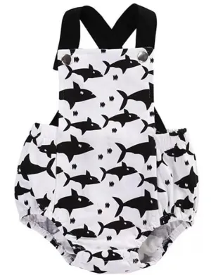 Infant Shark Romper