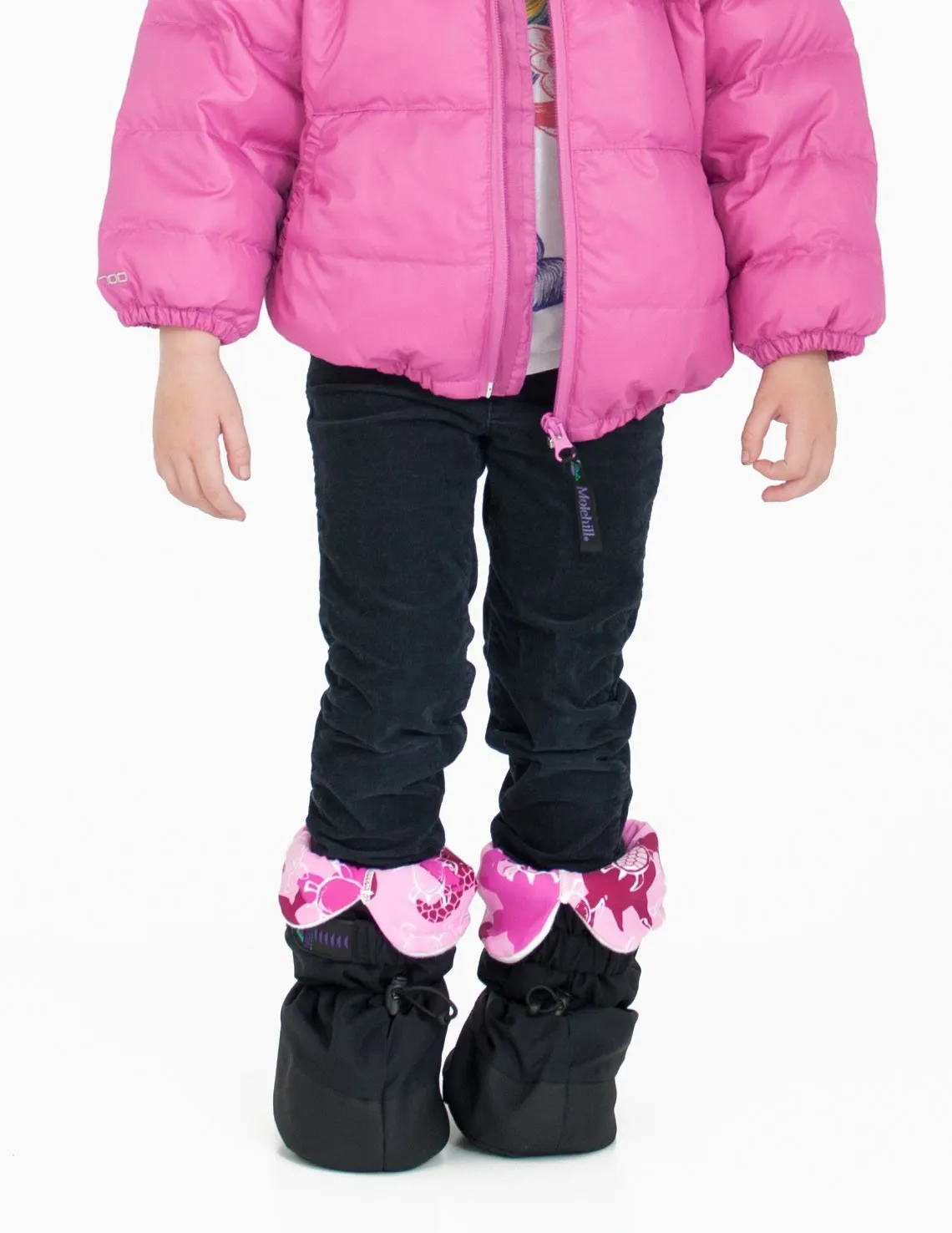 Infant / Toddler Booties - Plum