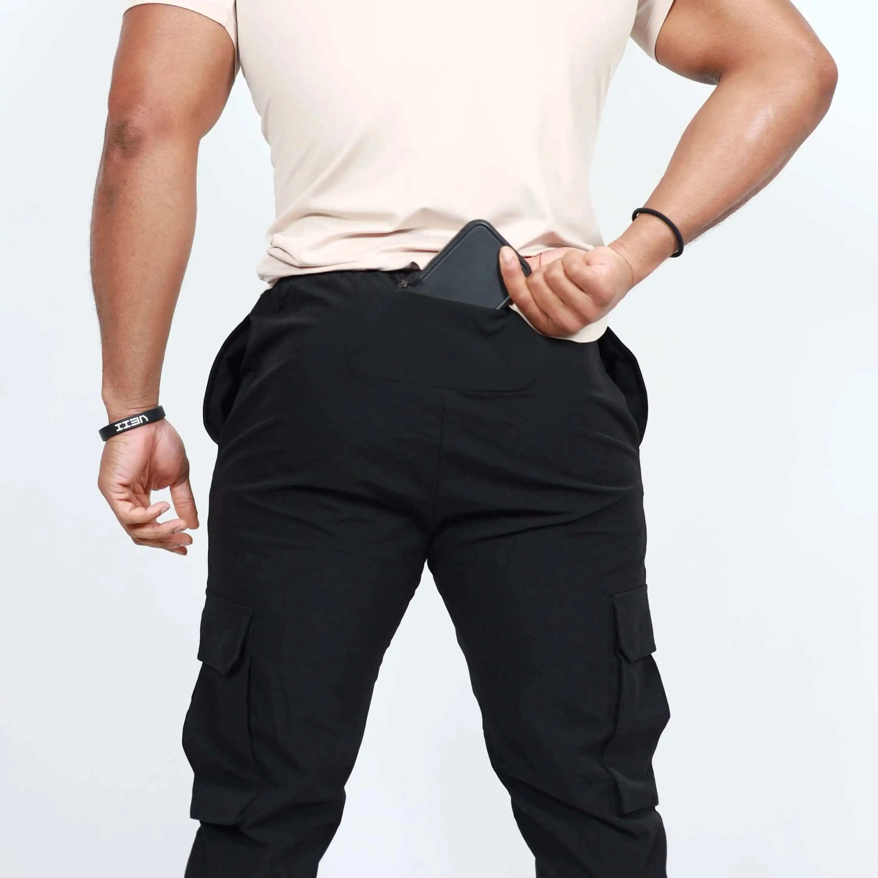 Infinity Cargo Joggers - Black