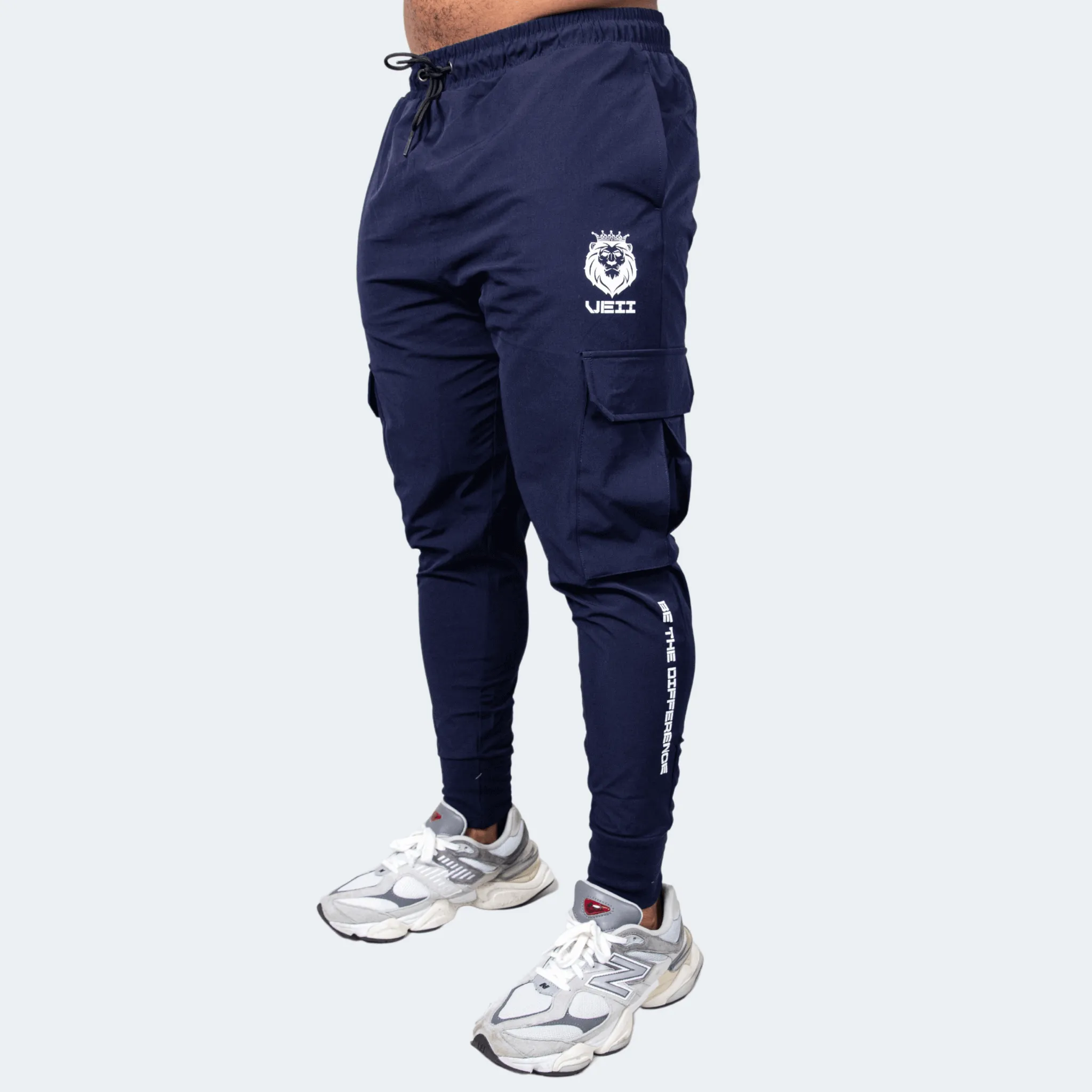 Infinity Cargo Joggers - Navy Blue