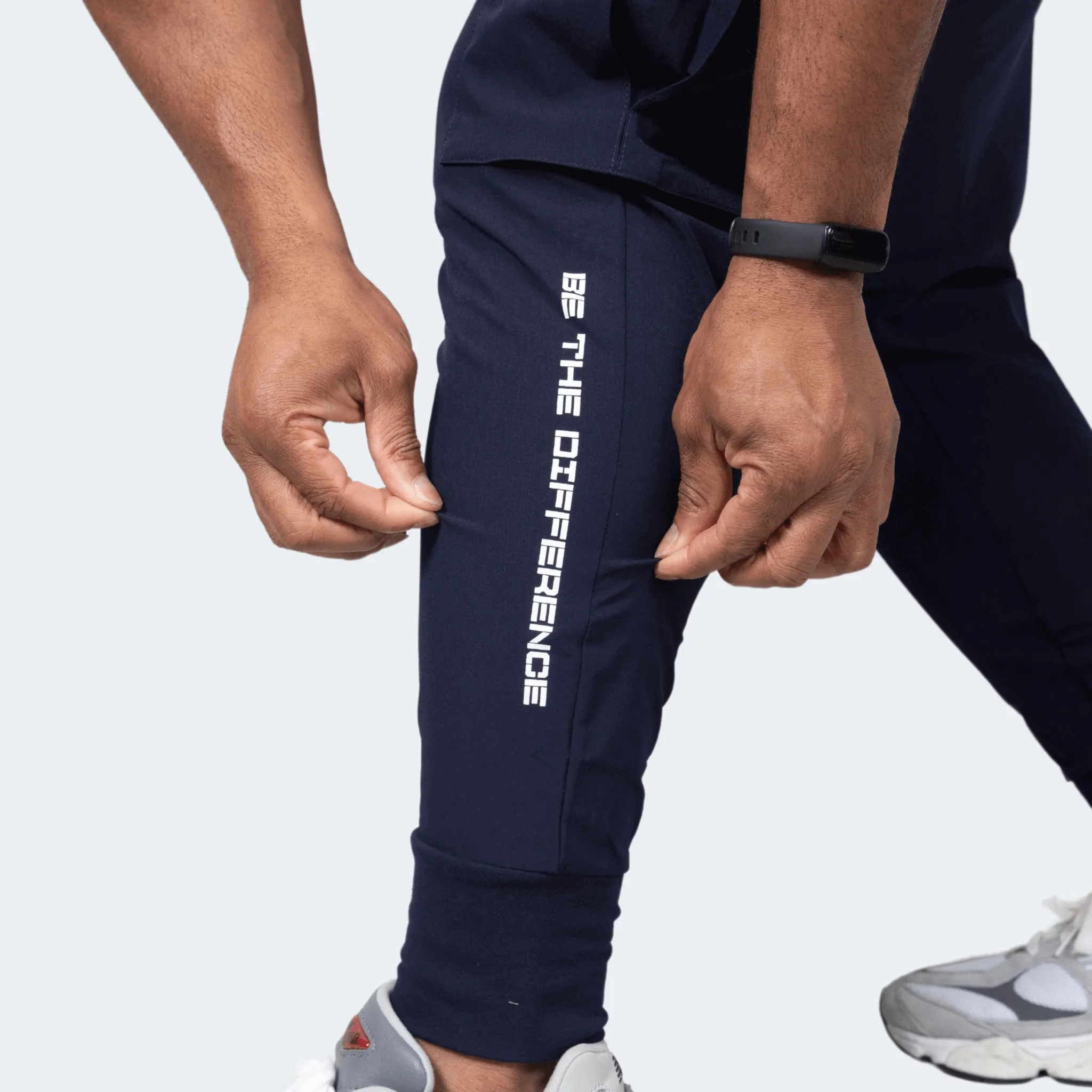 Infinity Cargo Joggers - Navy Blue