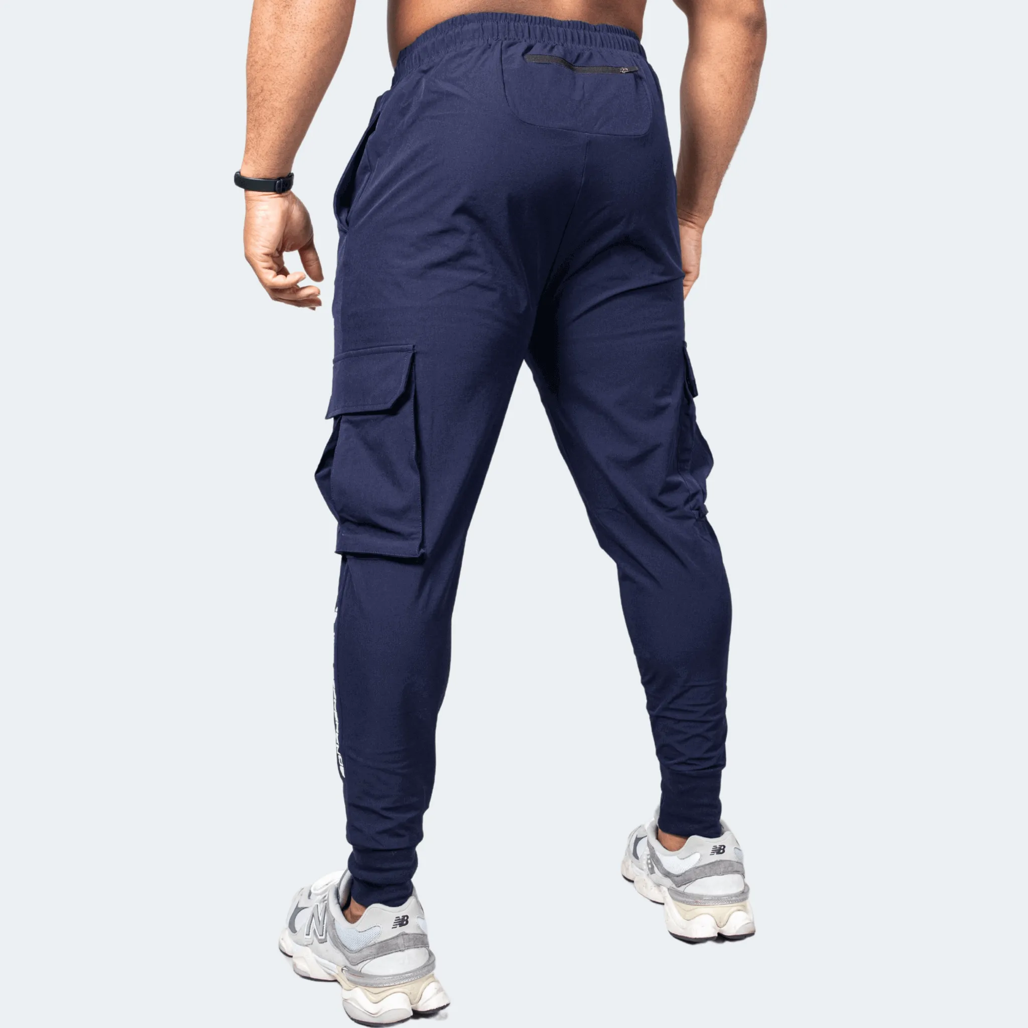 Infinity Cargo Joggers - Navy Blue