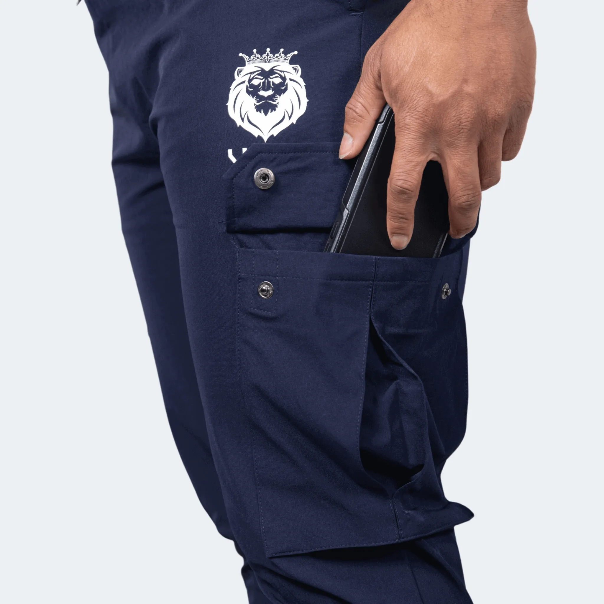 Infinity Cargo Joggers - Navy Blue