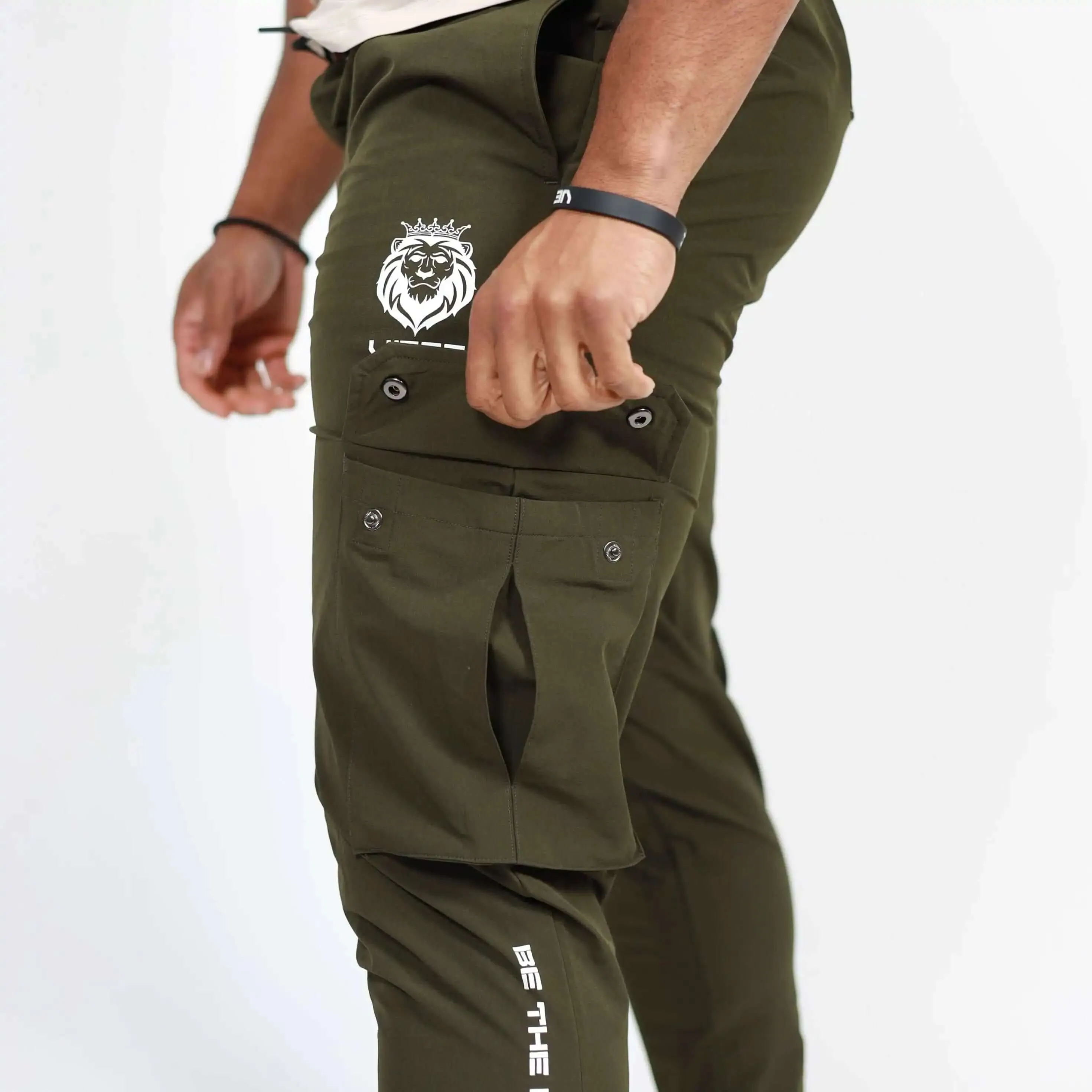 Infinity Cargo Joggers - Olive Green