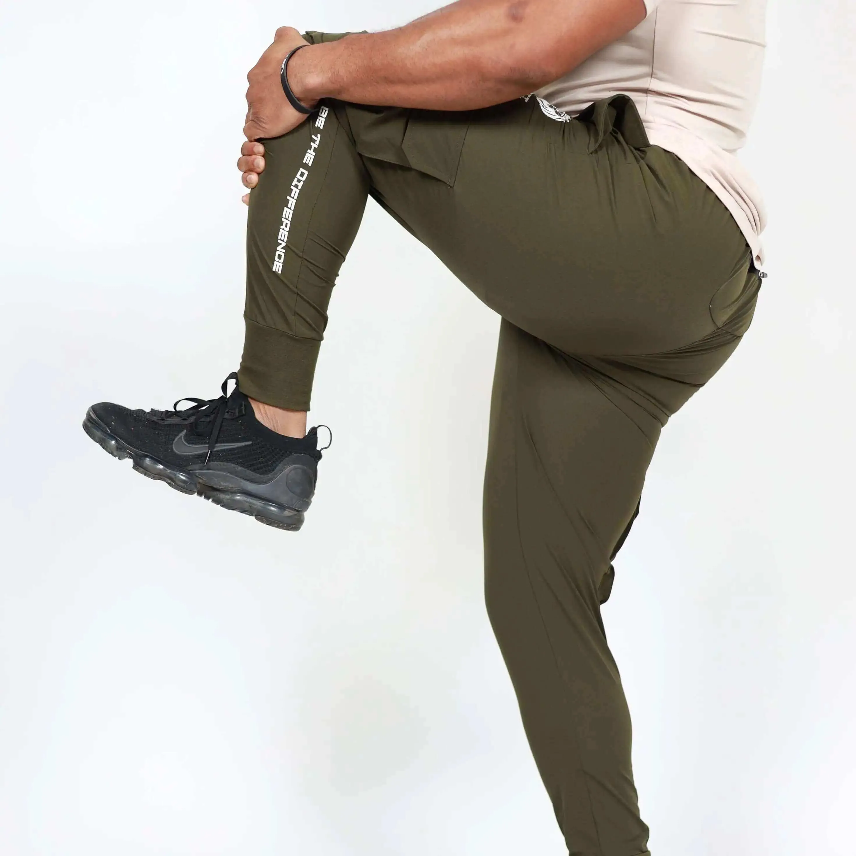 Infinity Cargo Joggers - Olive Green