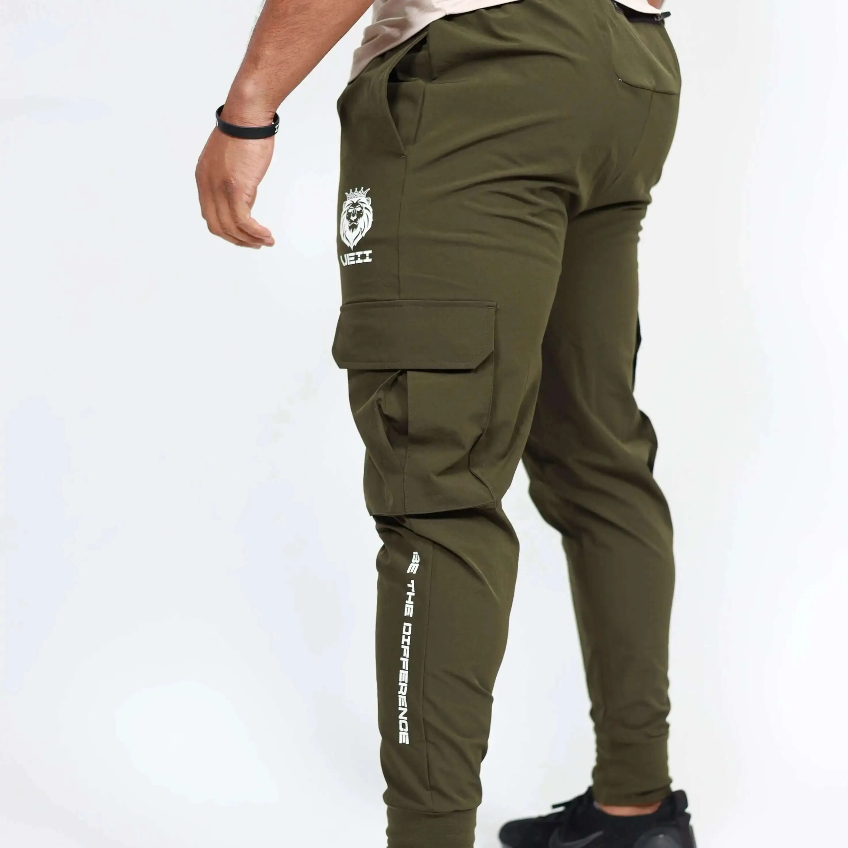 Infinity Cargo Joggers - Olive Green