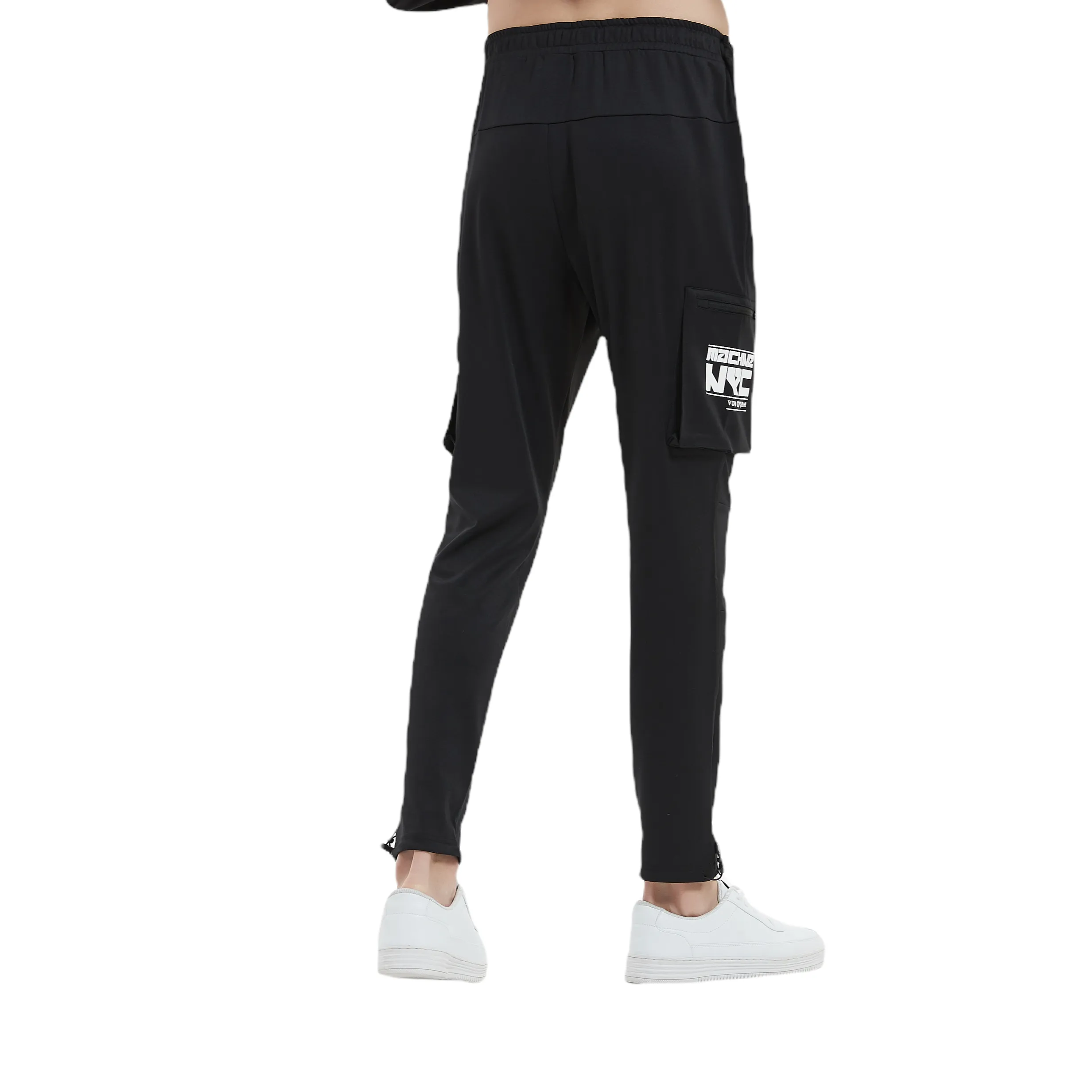 Jamaica Action Jogger w. Cargo Pocket in Black