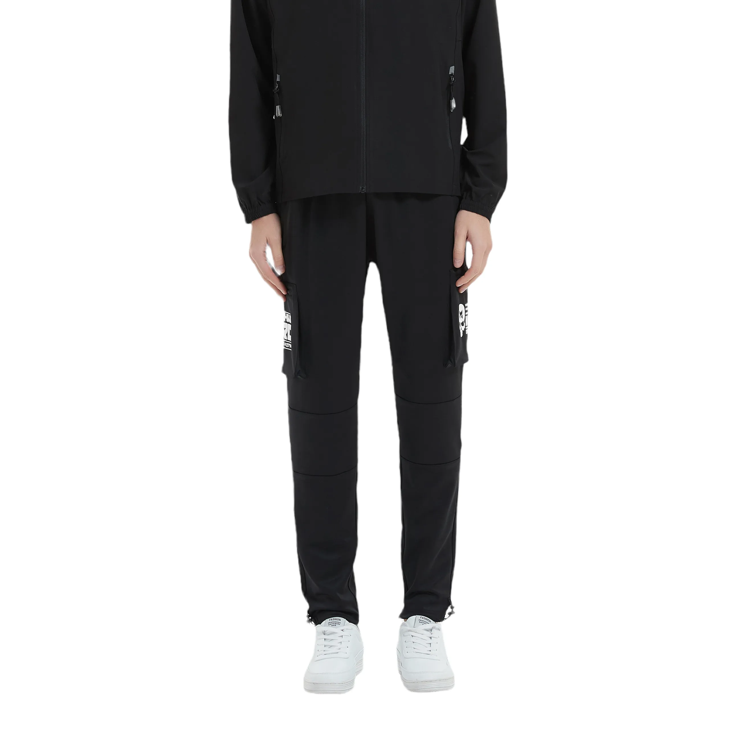 Jamaica Action Jogger w. Cargo Pocket in Black