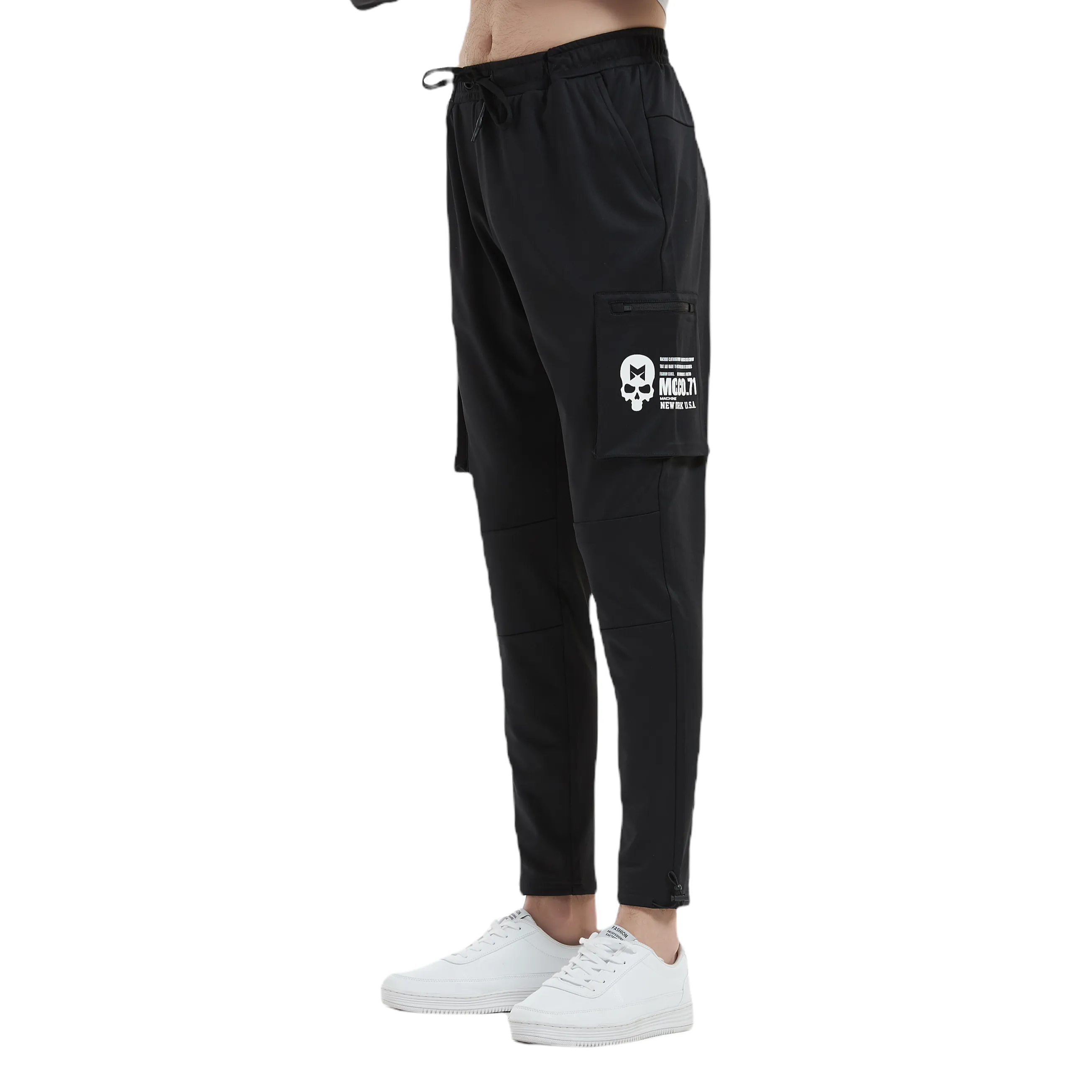 Jamaica Action Jogger w. Cargo Pocket in Black