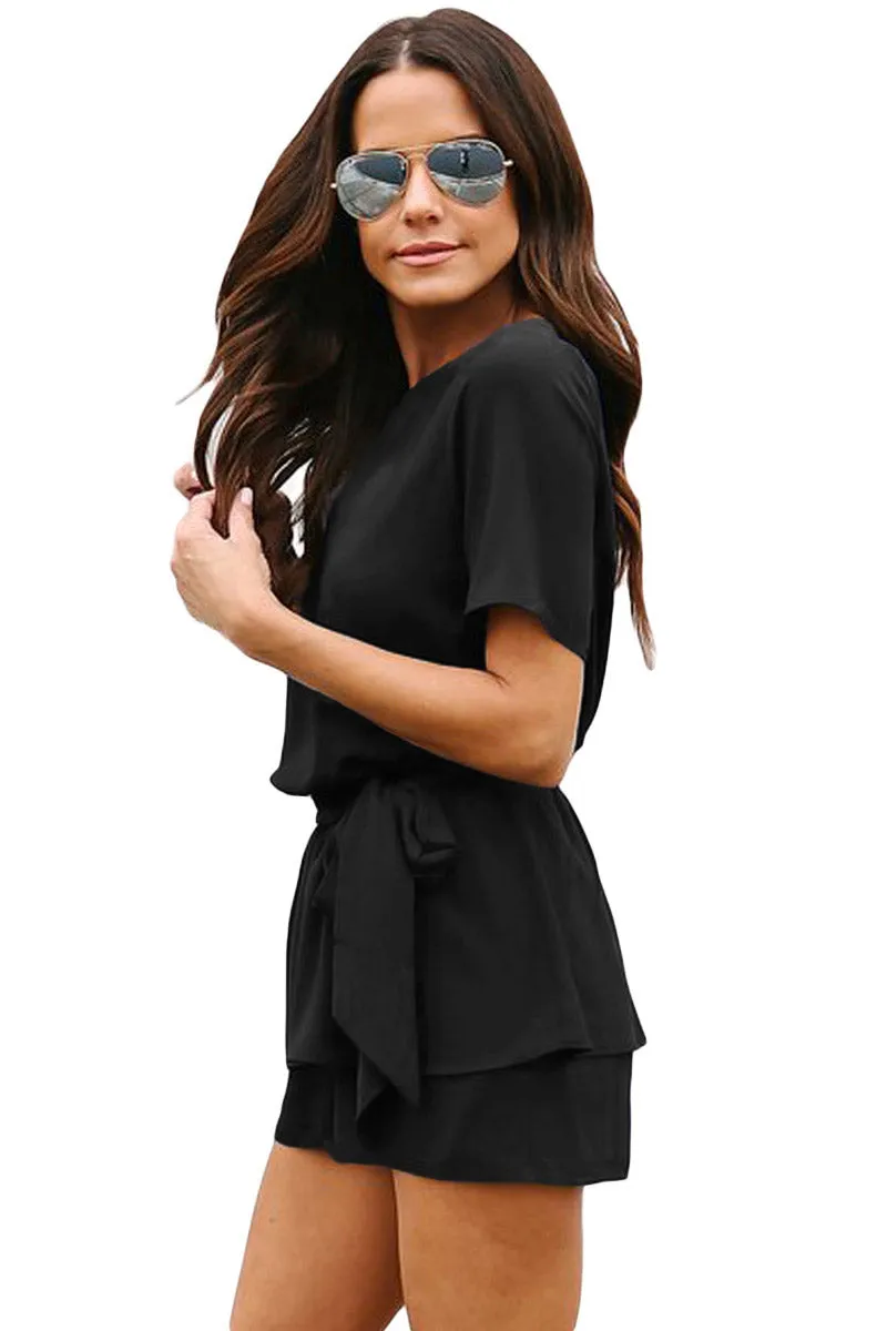 Janelle Peplum Romper