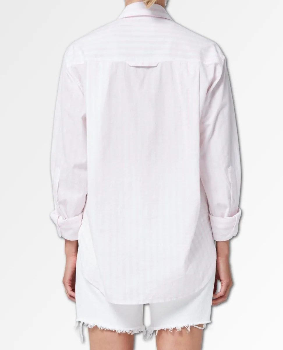 Kayla Shirt Azalea Stripe