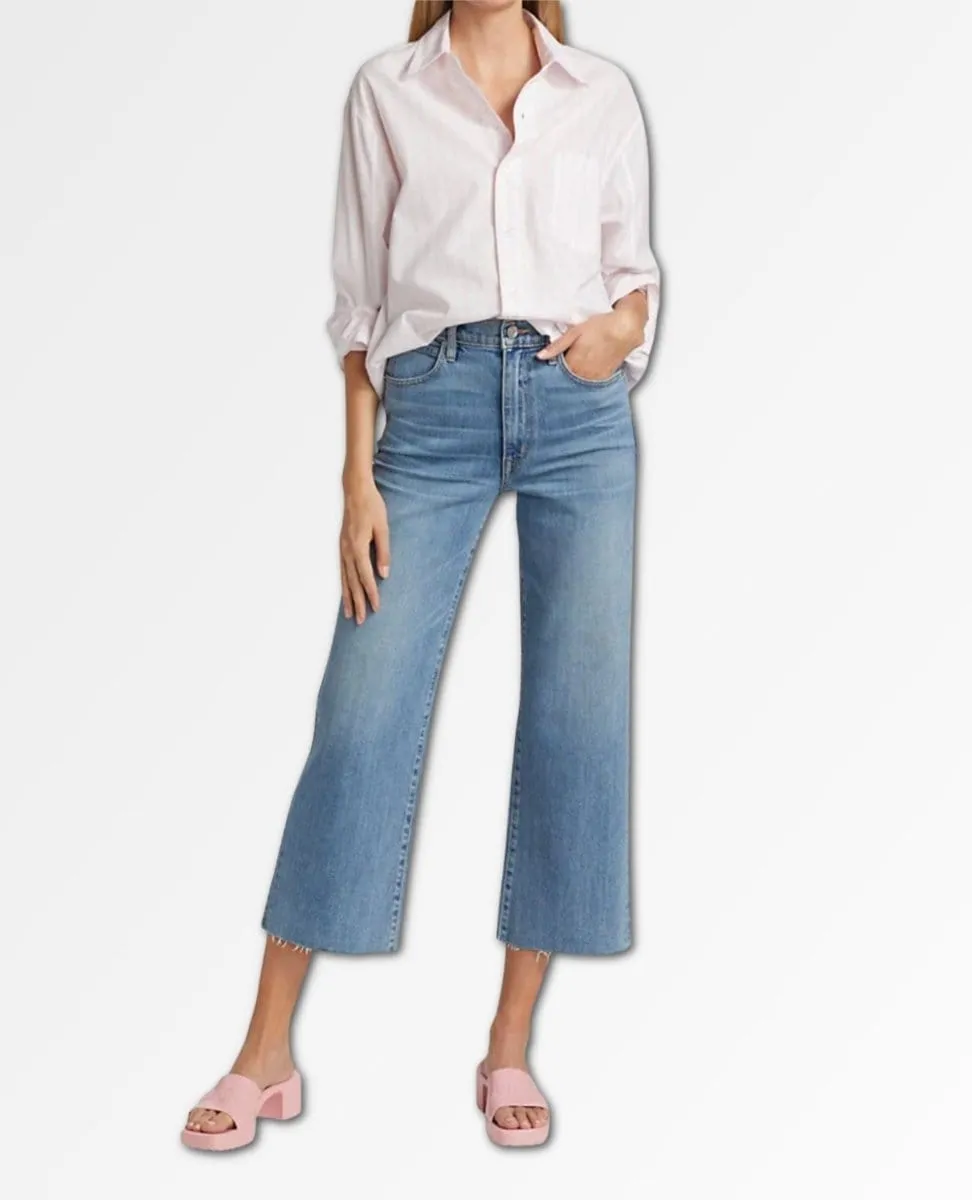 Kayla Shirt Azalea Stripe