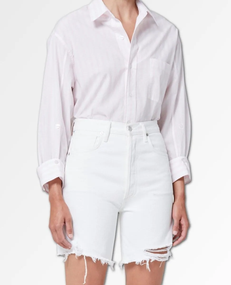 Kayla Shirt Azalea Stripe
