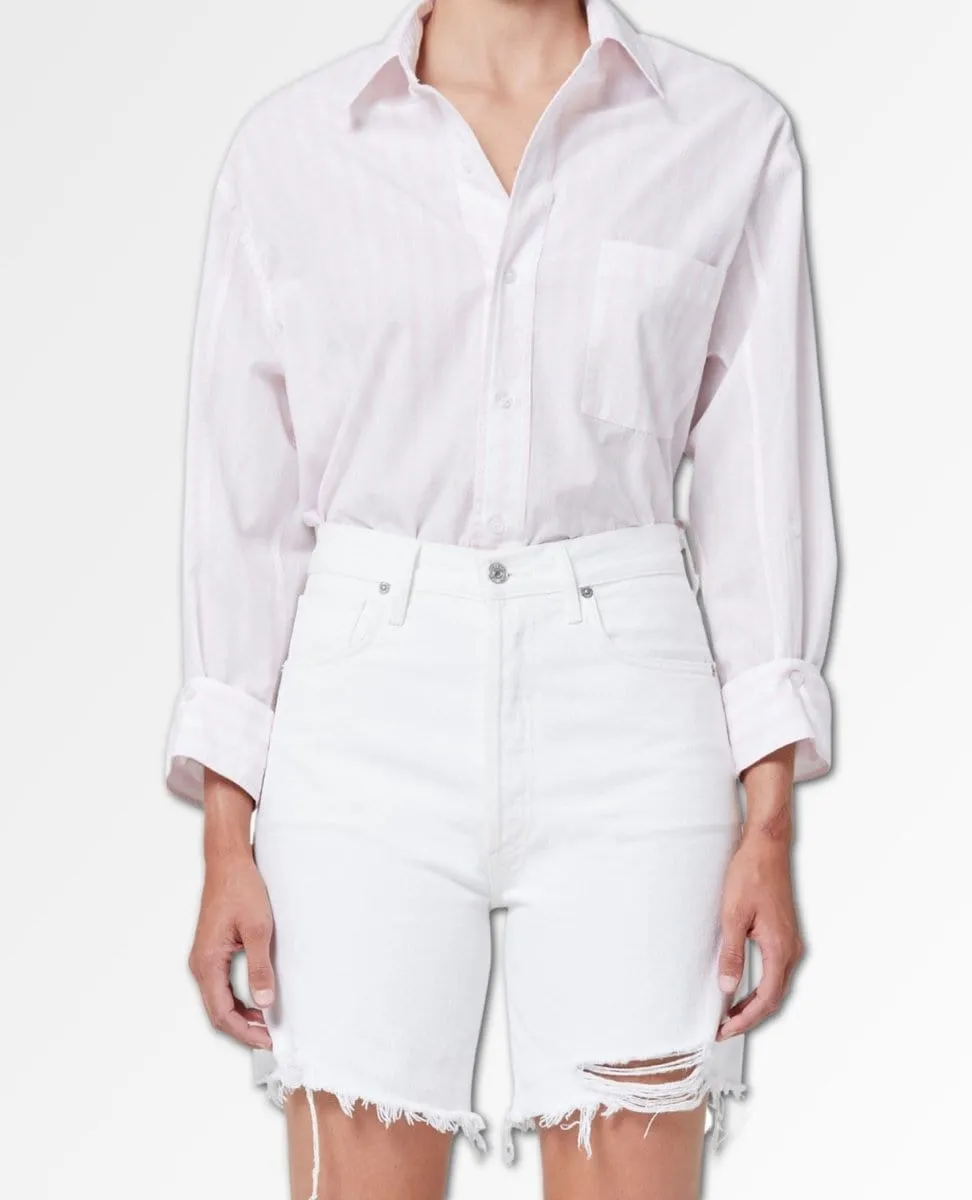Kayla Shirt Azalea Stripe