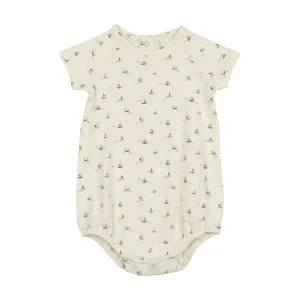 Lilette Nautical Romper - Cream