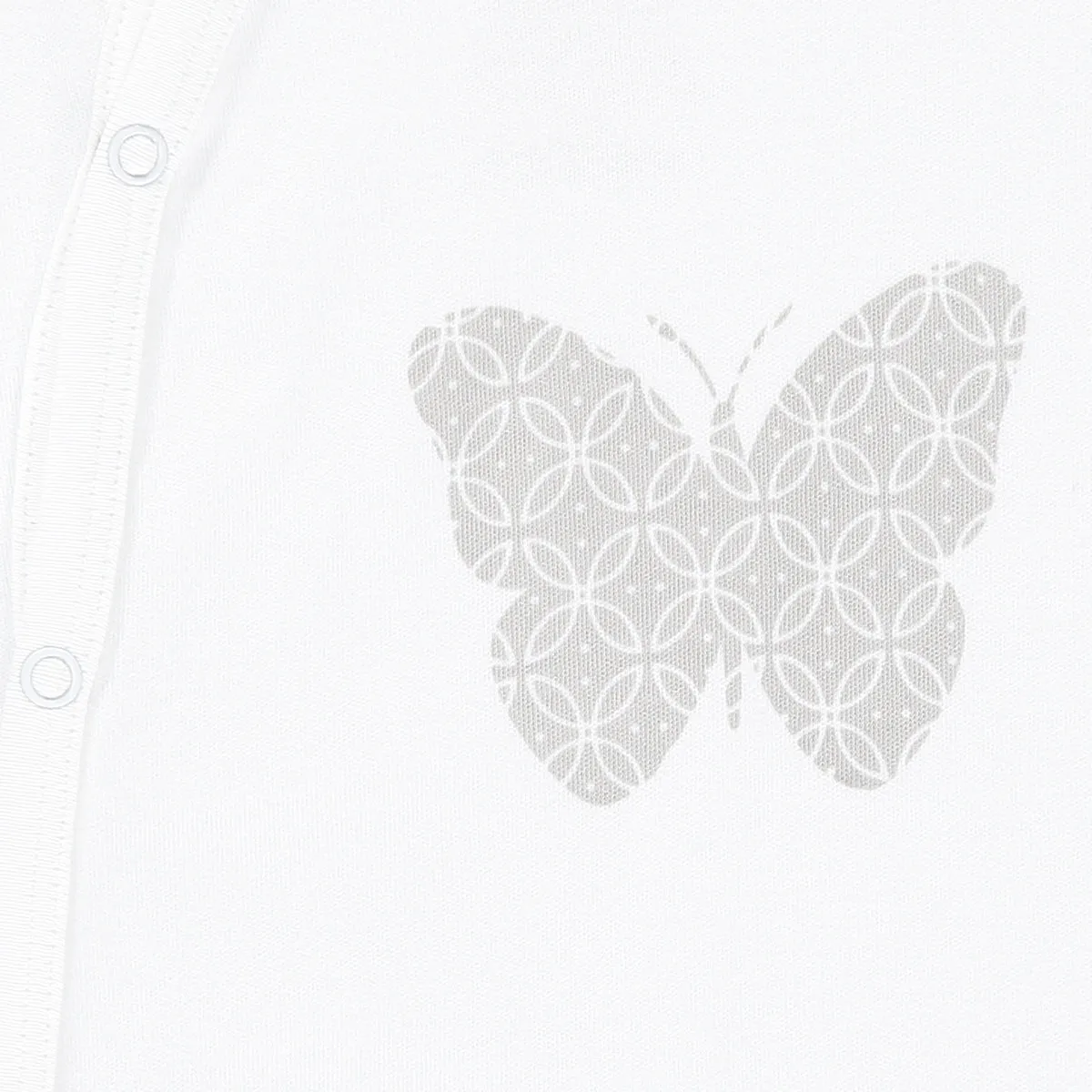 Lily Storytime Romper White & Grey