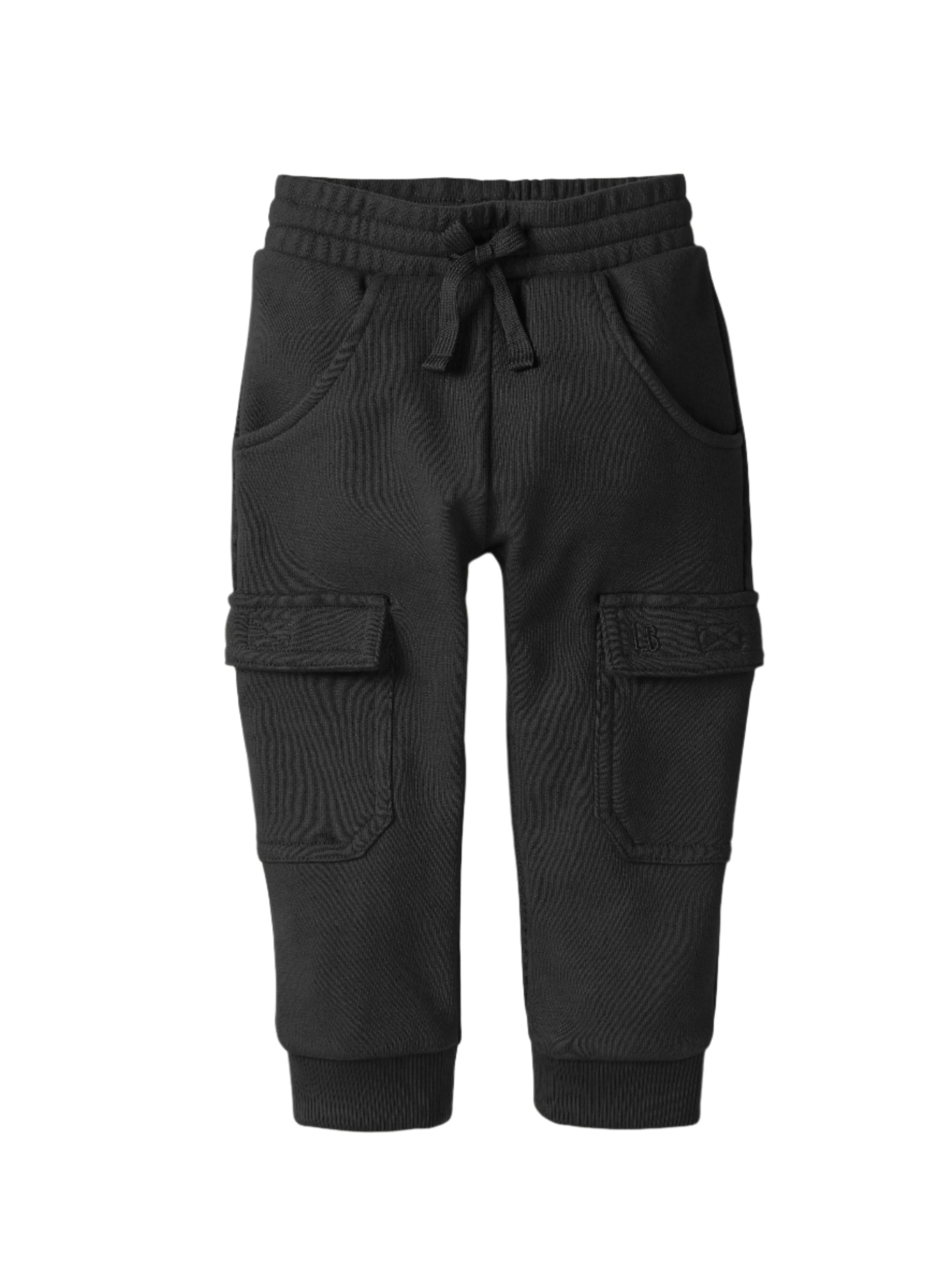 Little Bipsy Cargo Joggers - Black