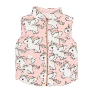 Magical Unicorn Reversible Fleece Vest