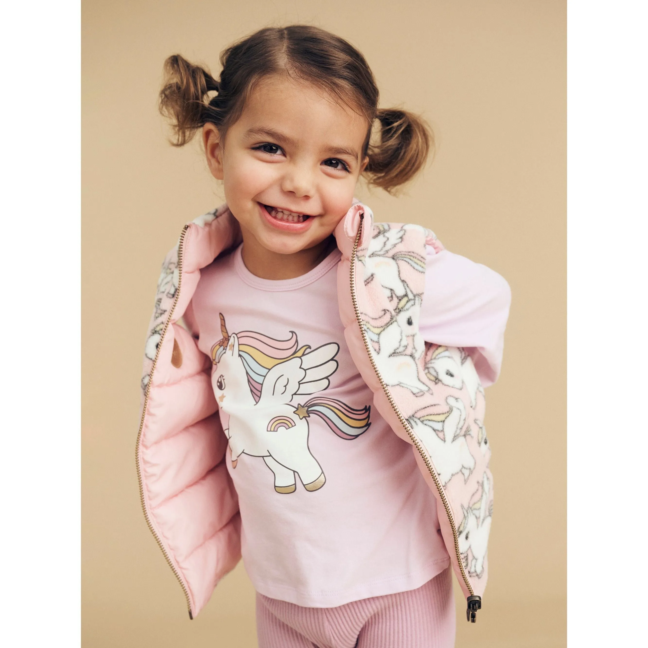 Magical Unicorn Reversible Fleece Vest