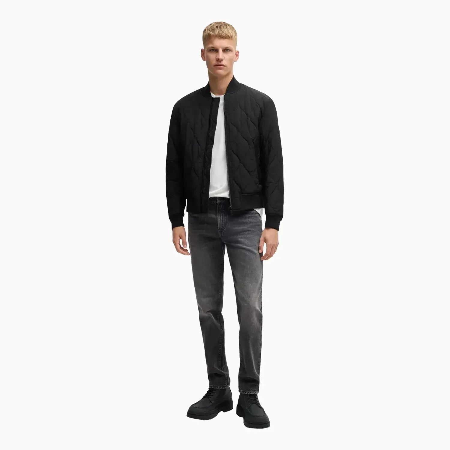 Men's Water Repellent Jacket With Onion Quilting