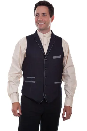 Men's Western Vest Collection: Rangewear Banker Business Style