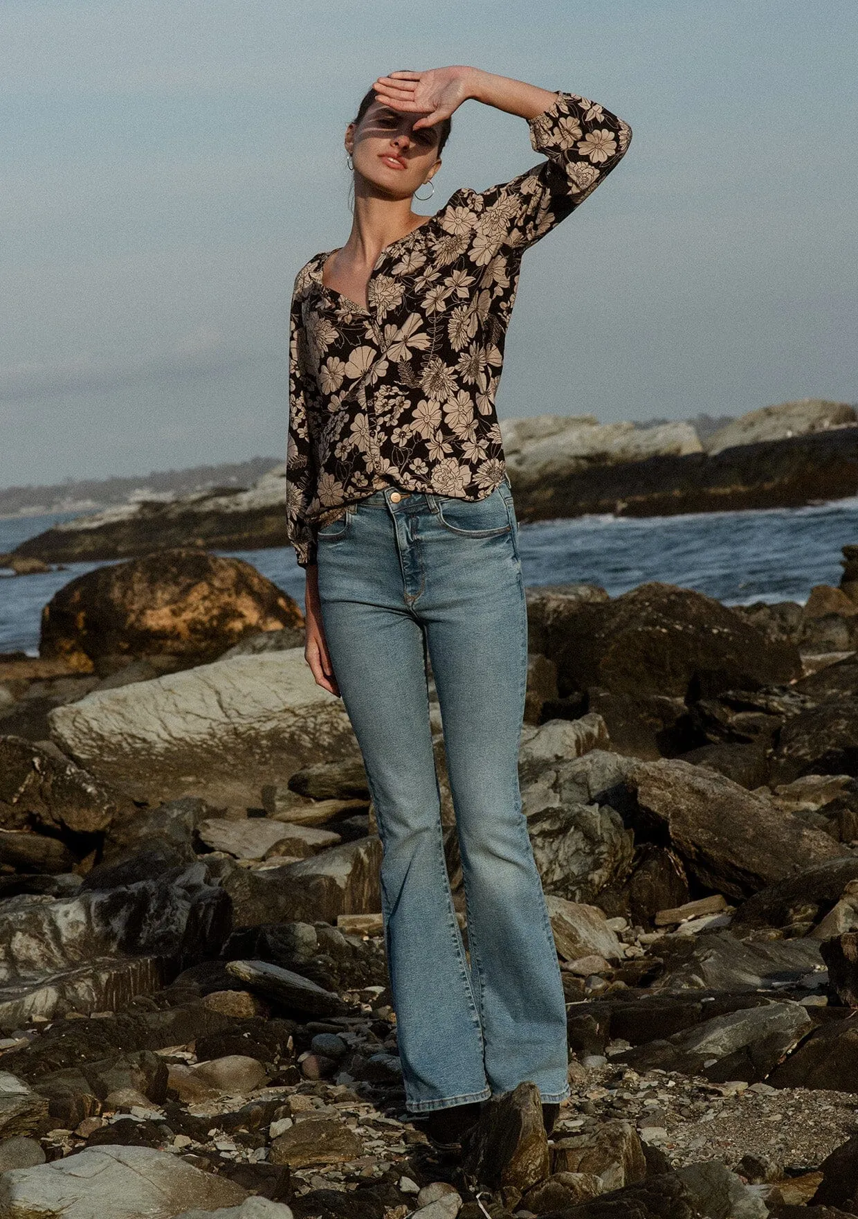 Mother Earth Floral Blouse
