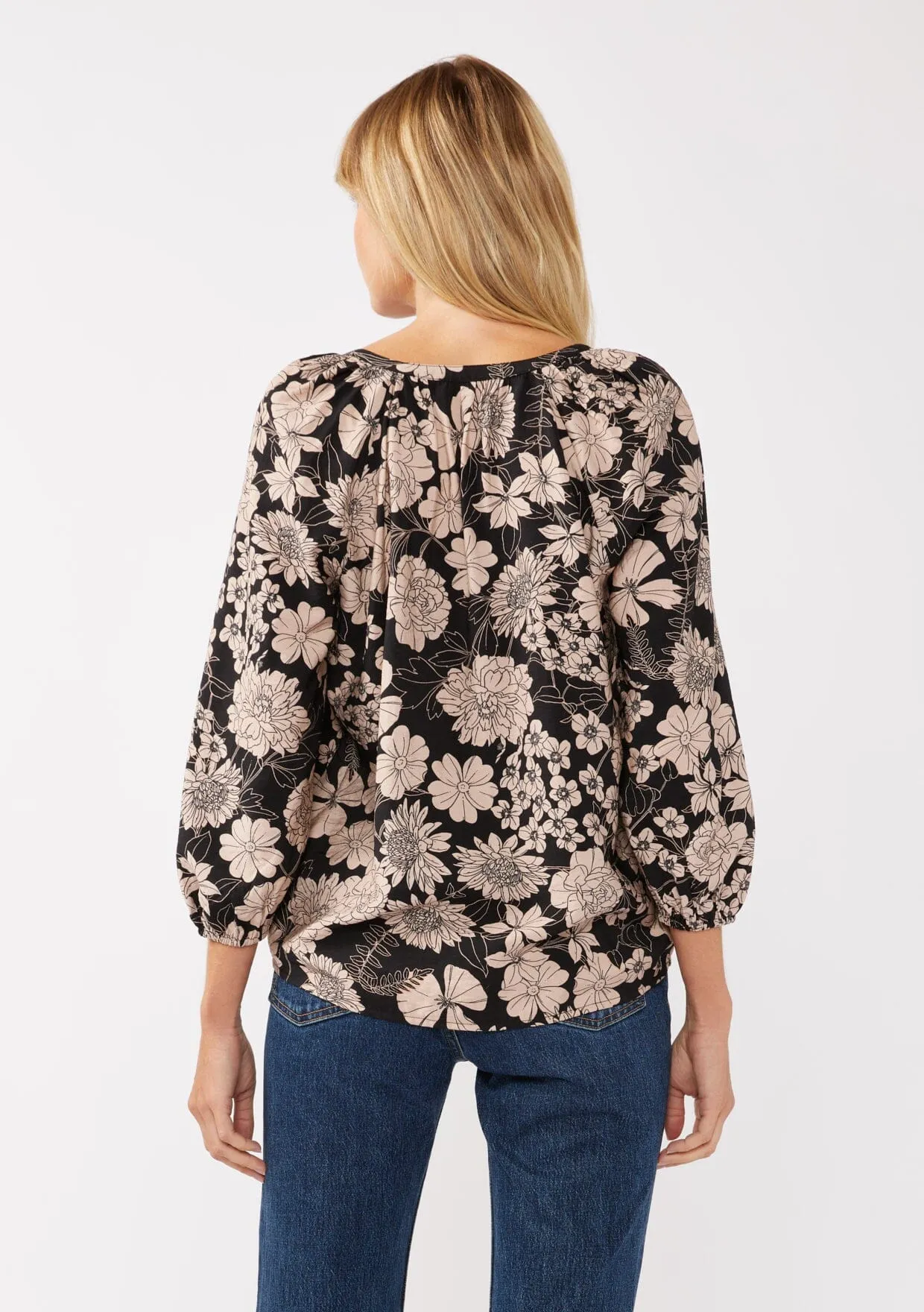 Mother Earth Floral Blouse