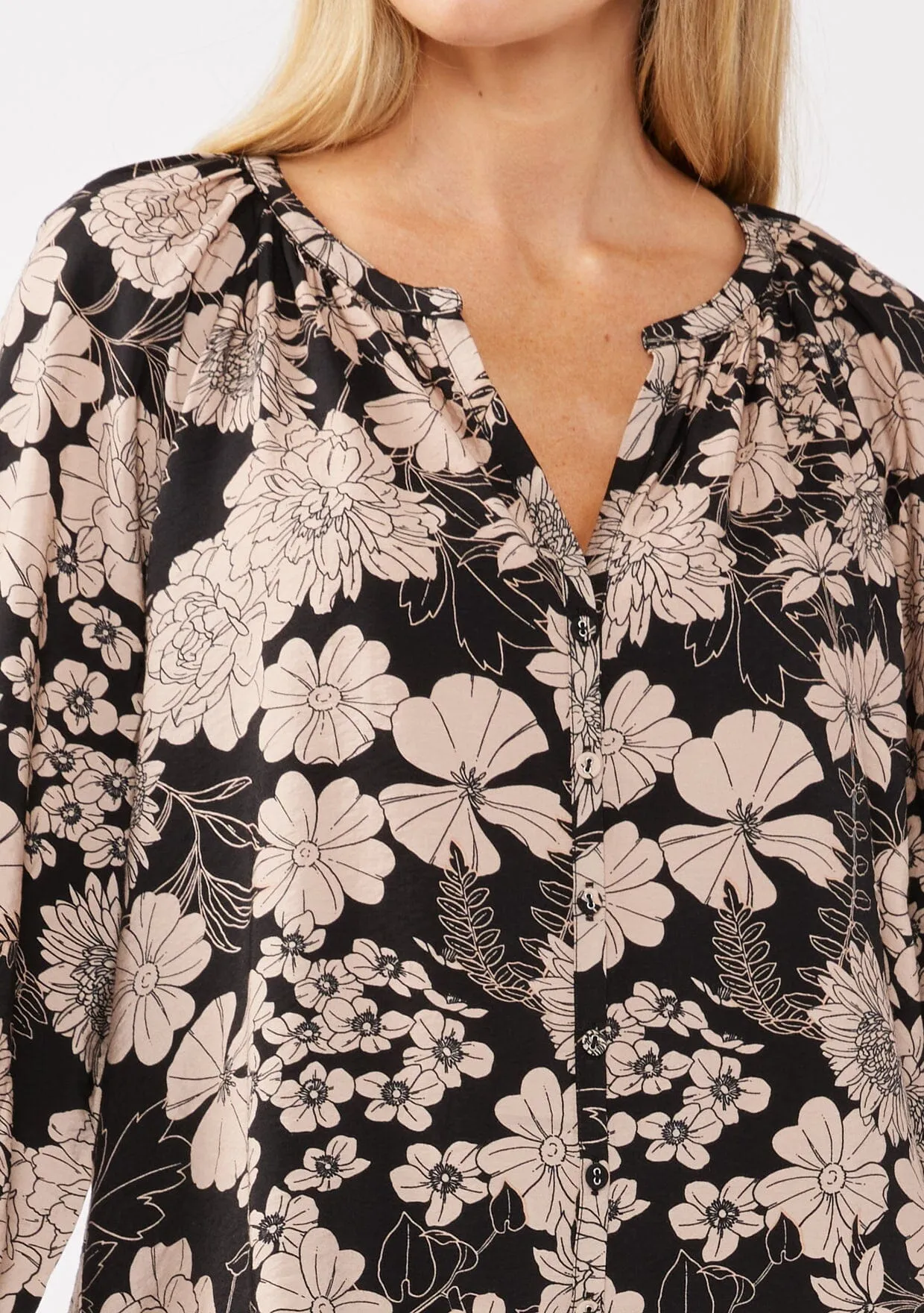 Mother Earth Floral Blouse