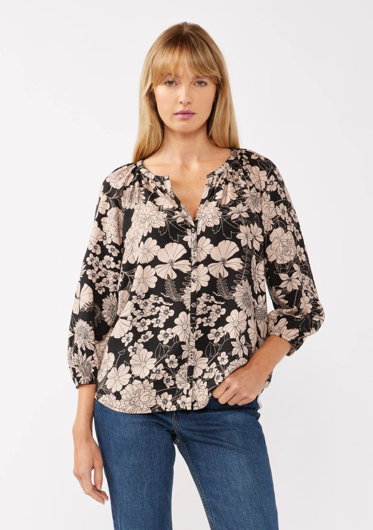 Mother Earth Floral Blouse
