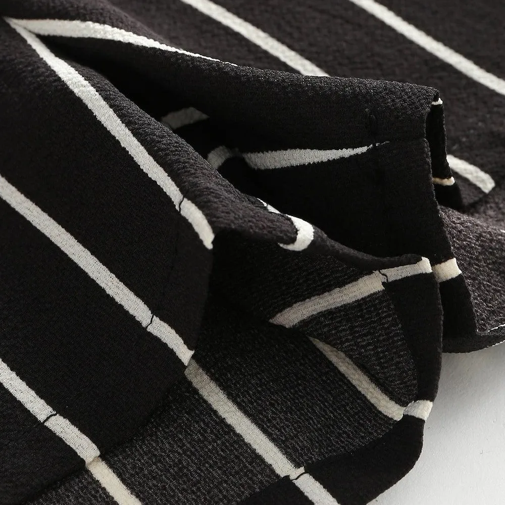 New York Pinstripe Romper