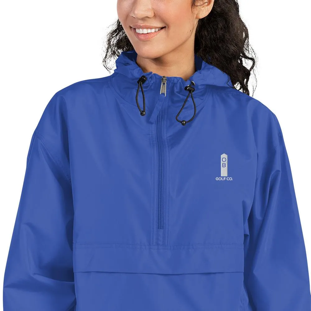 OB Stake Embroidered Champion Packable Jacket