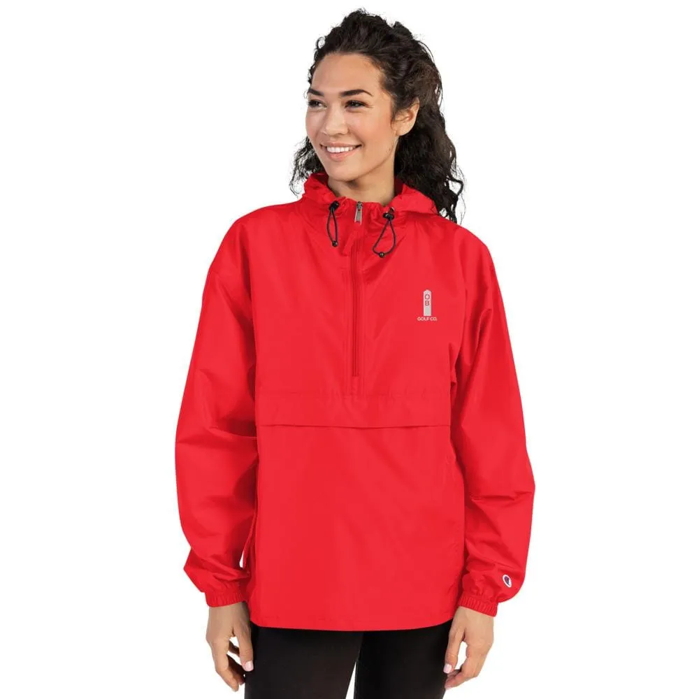 OB Stake Embroidered Champion Packable Jacket
