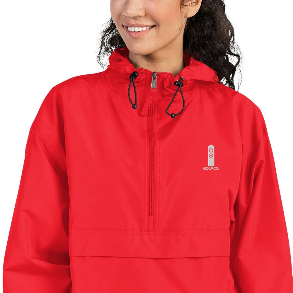 OB Stake Embroidered Champion Packable Jacket
