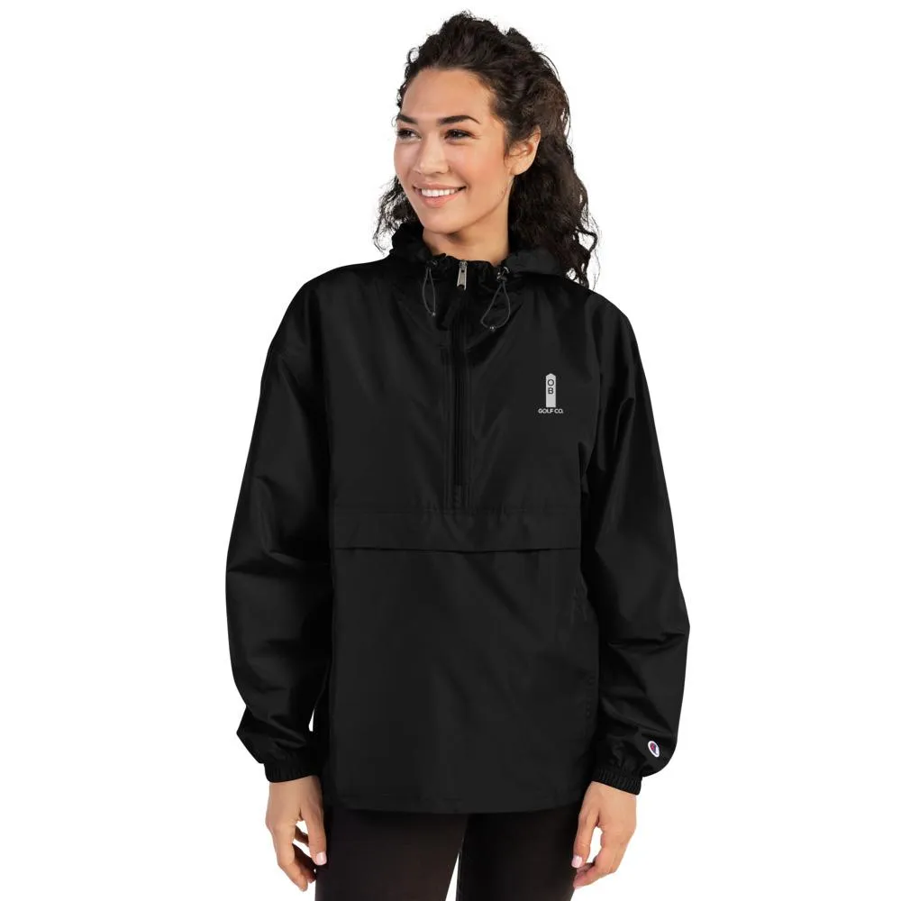 OB Stake Embroidered Champion Packable Jacket