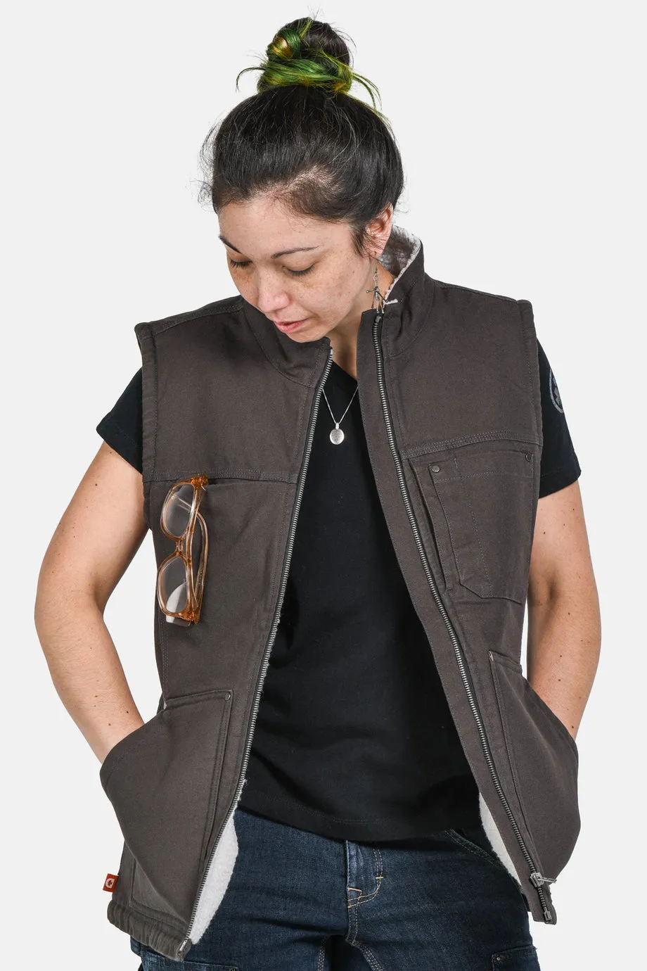 Old School Work Vest - Kodiak Brown