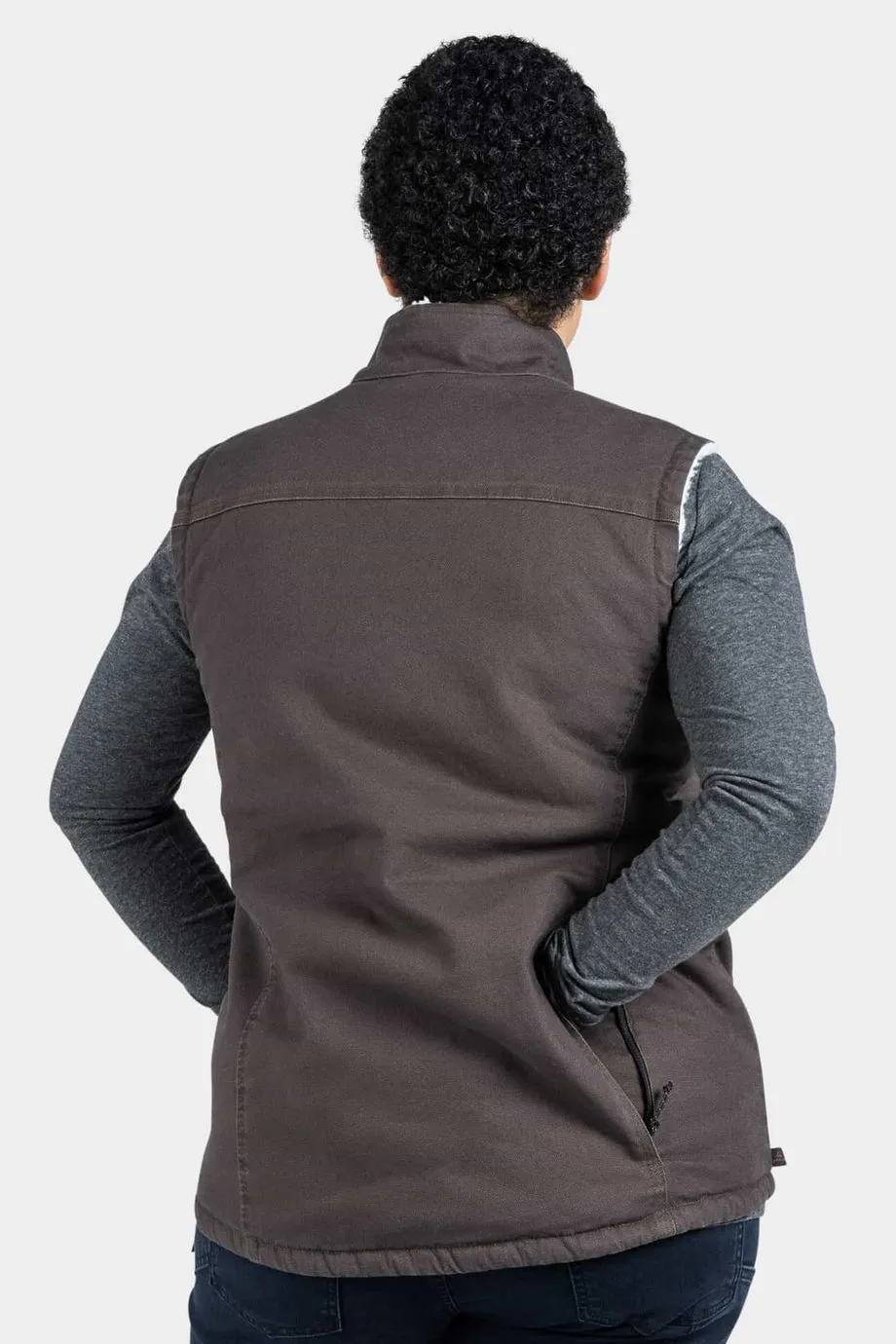Old School Work Vest - Kodiak Brown
