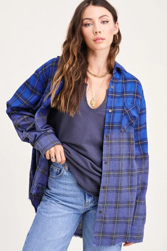Oversized Flannel Shirt