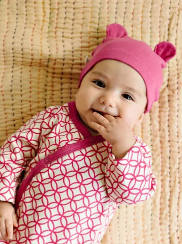 Parade - Organic Baby Bear Hat 0-6M | Ocean