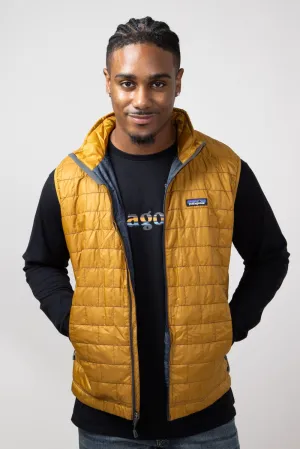 Patagonia Men's Nano Puff Vest in Brown | 84242-RPBN
