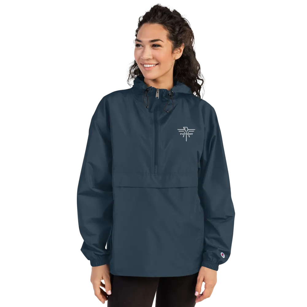 Patriot Embroidered Packable Jacket