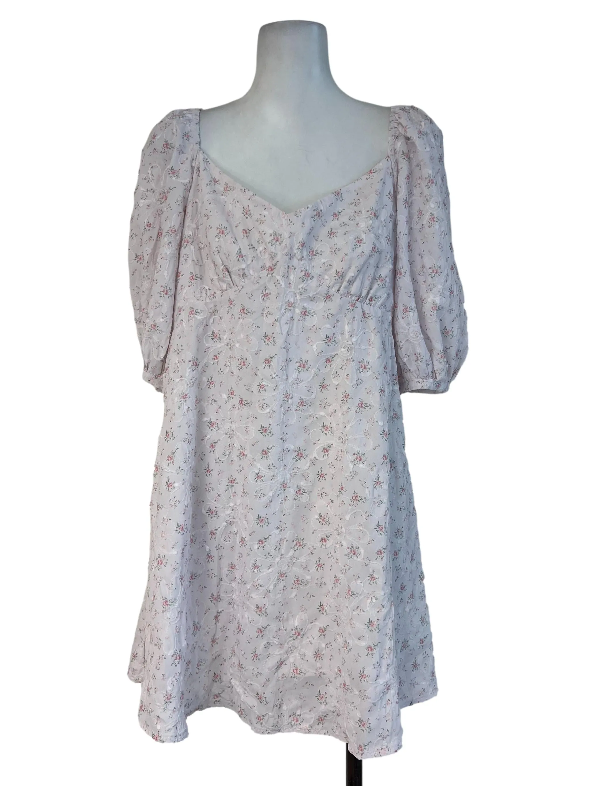 Pink Floral Rompers