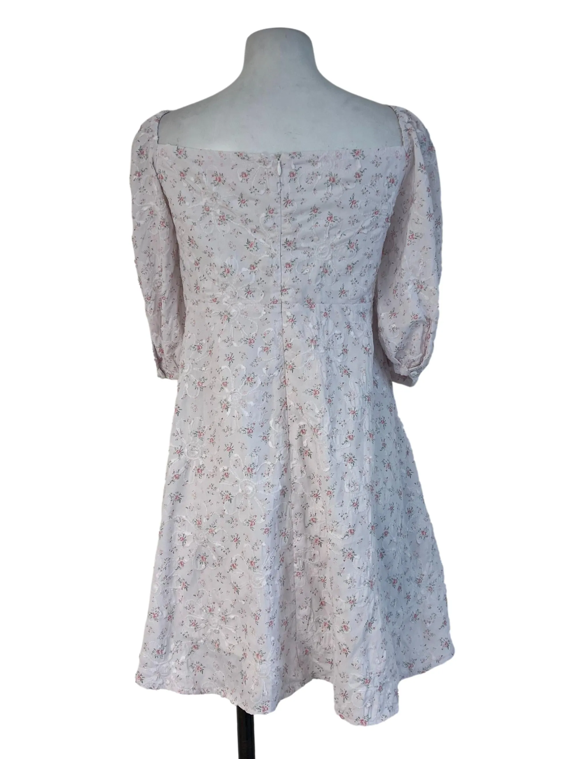 Pink Floral Rompers