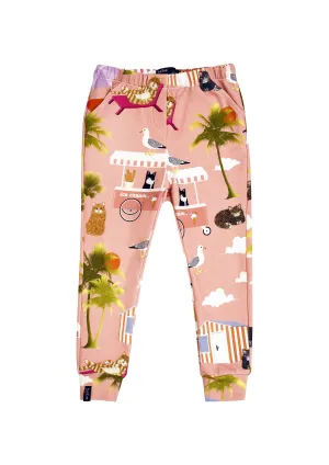 Pink Summer Joggers
