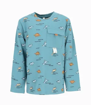 Polera niño con dinosaurios
