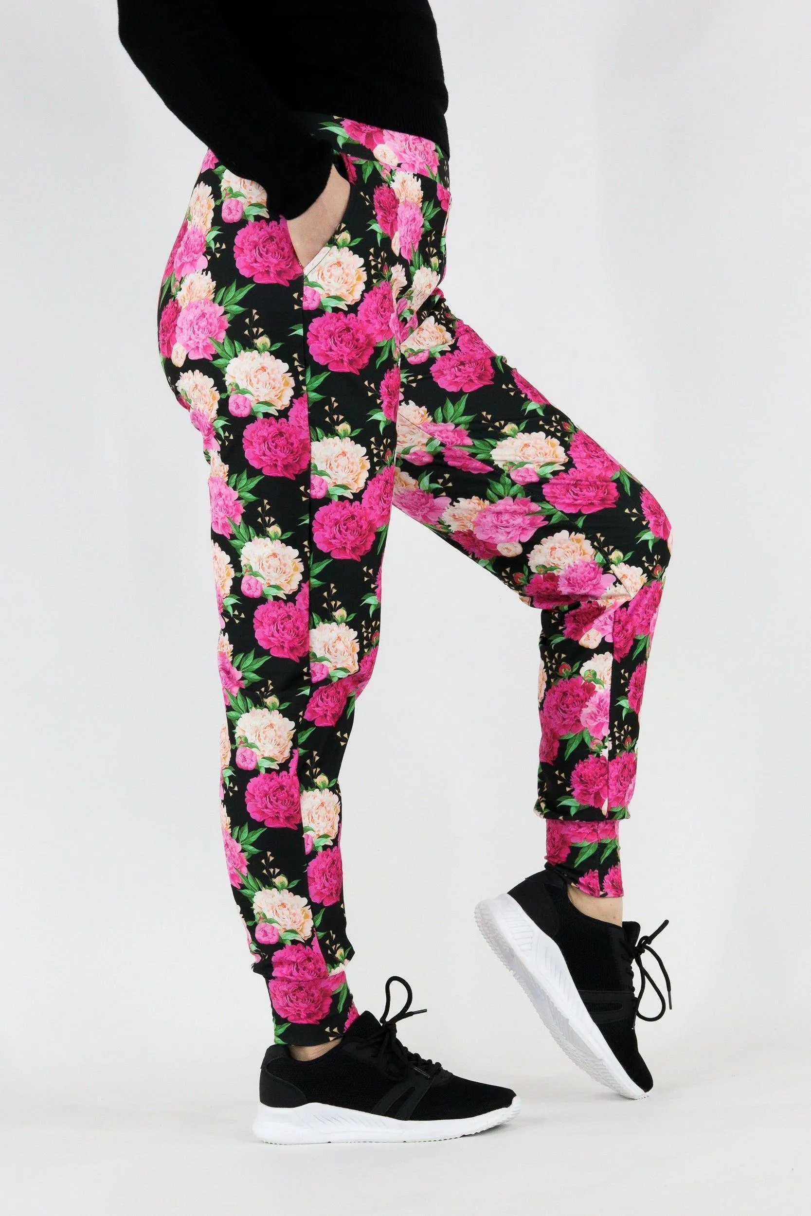 Pretty Peonies - Hybrid Pocket Joggers 1.0