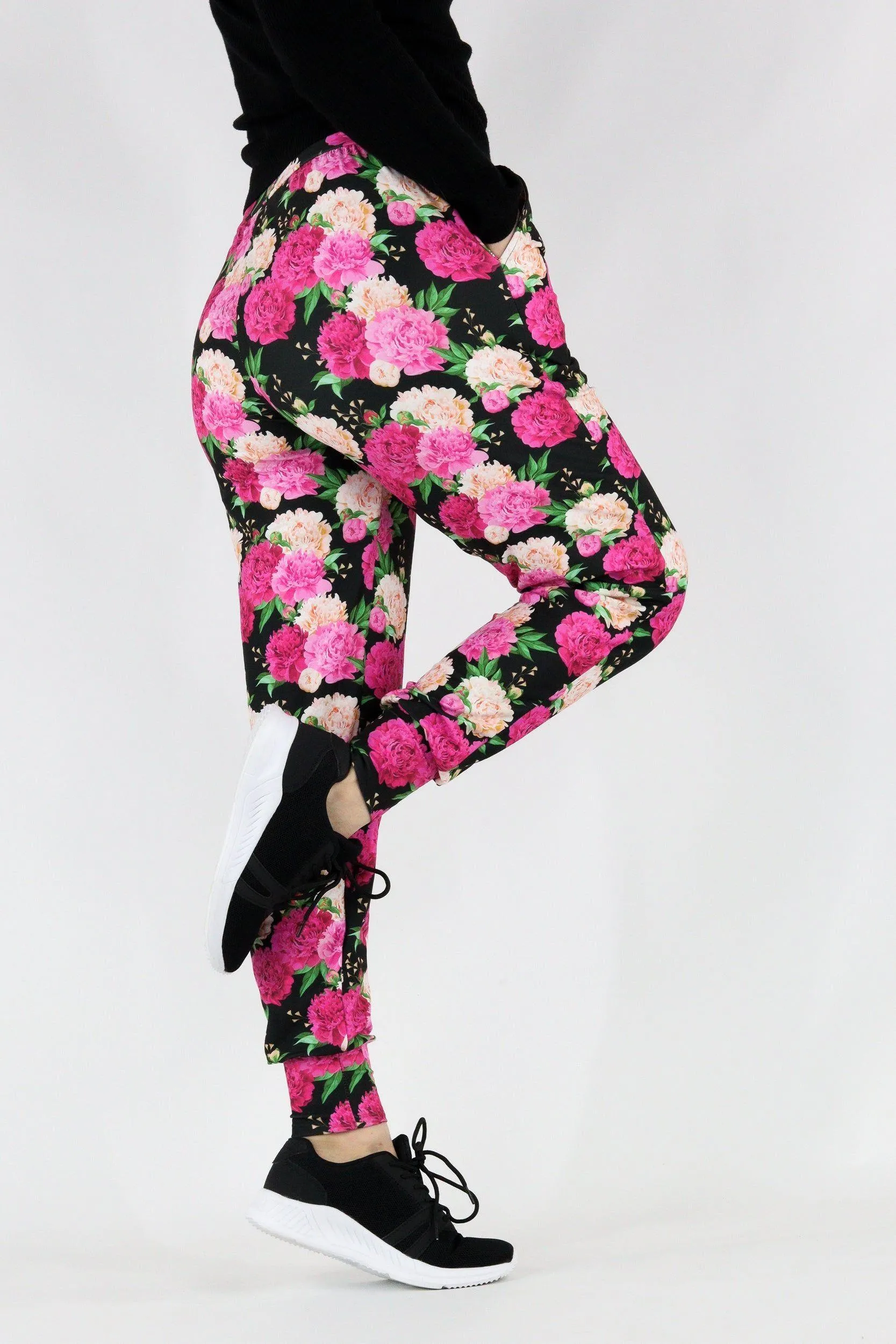 Pretty Peonies - Hybrid Pocket Joggers 1.0