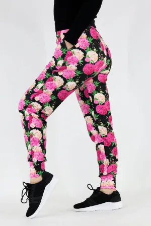 Pretty Peonies - Hybrid Pocket Joggers 1.0
