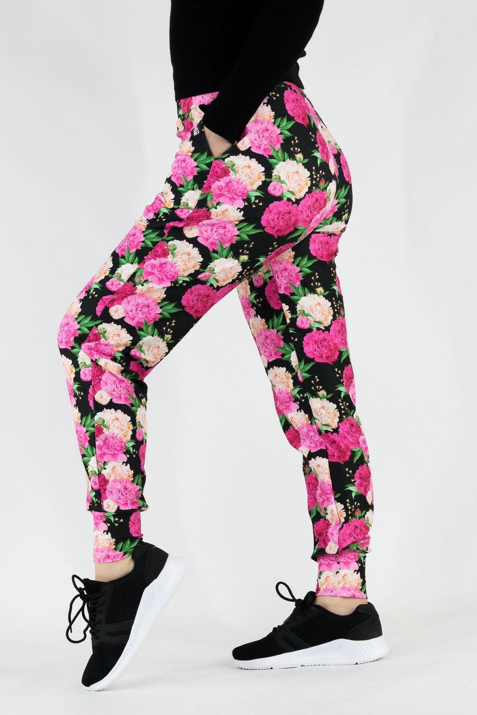 Pretty Peonies - Hybrid Pocket Joggers 1.0