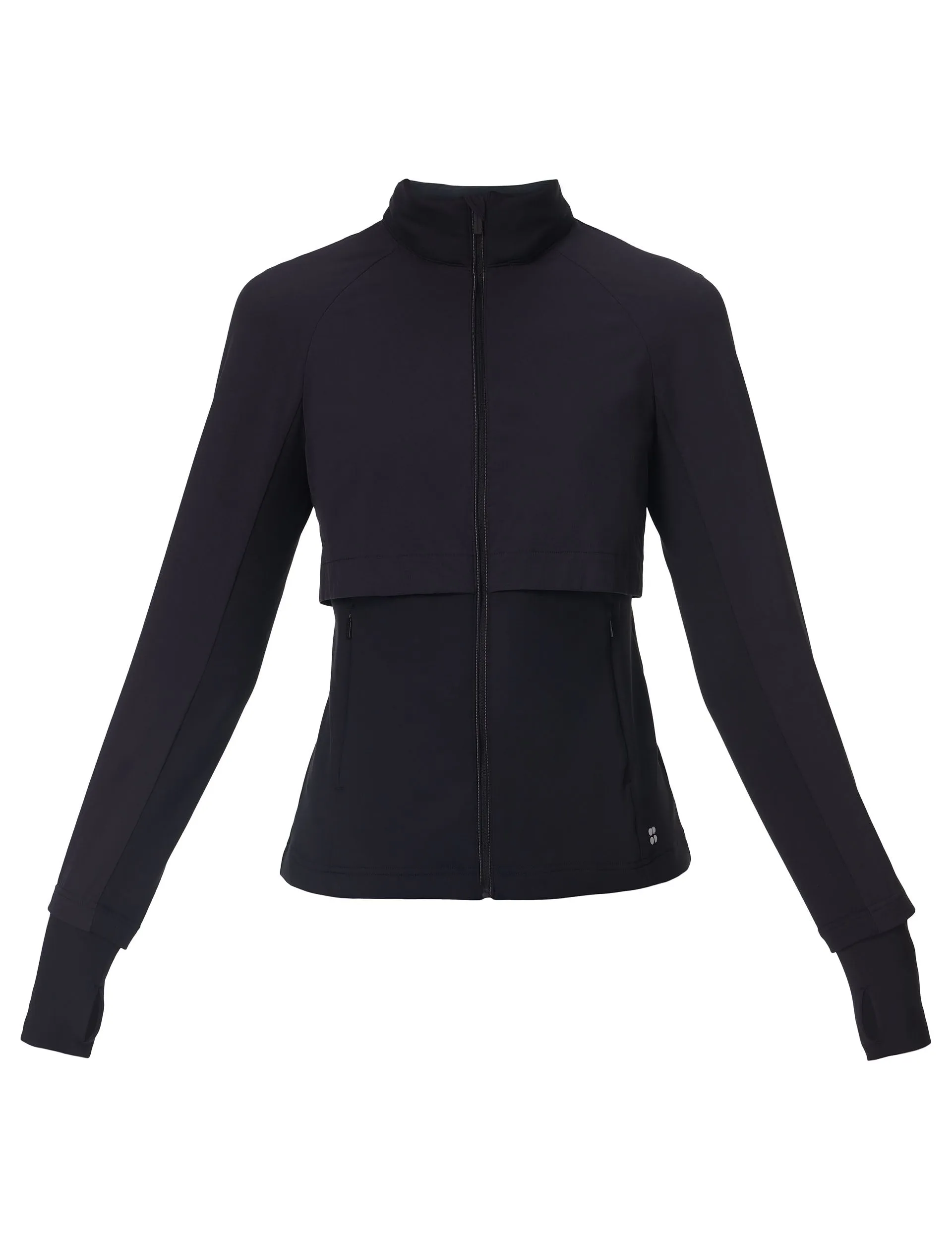 Pro Run Water Resistant Run Jacket - Black