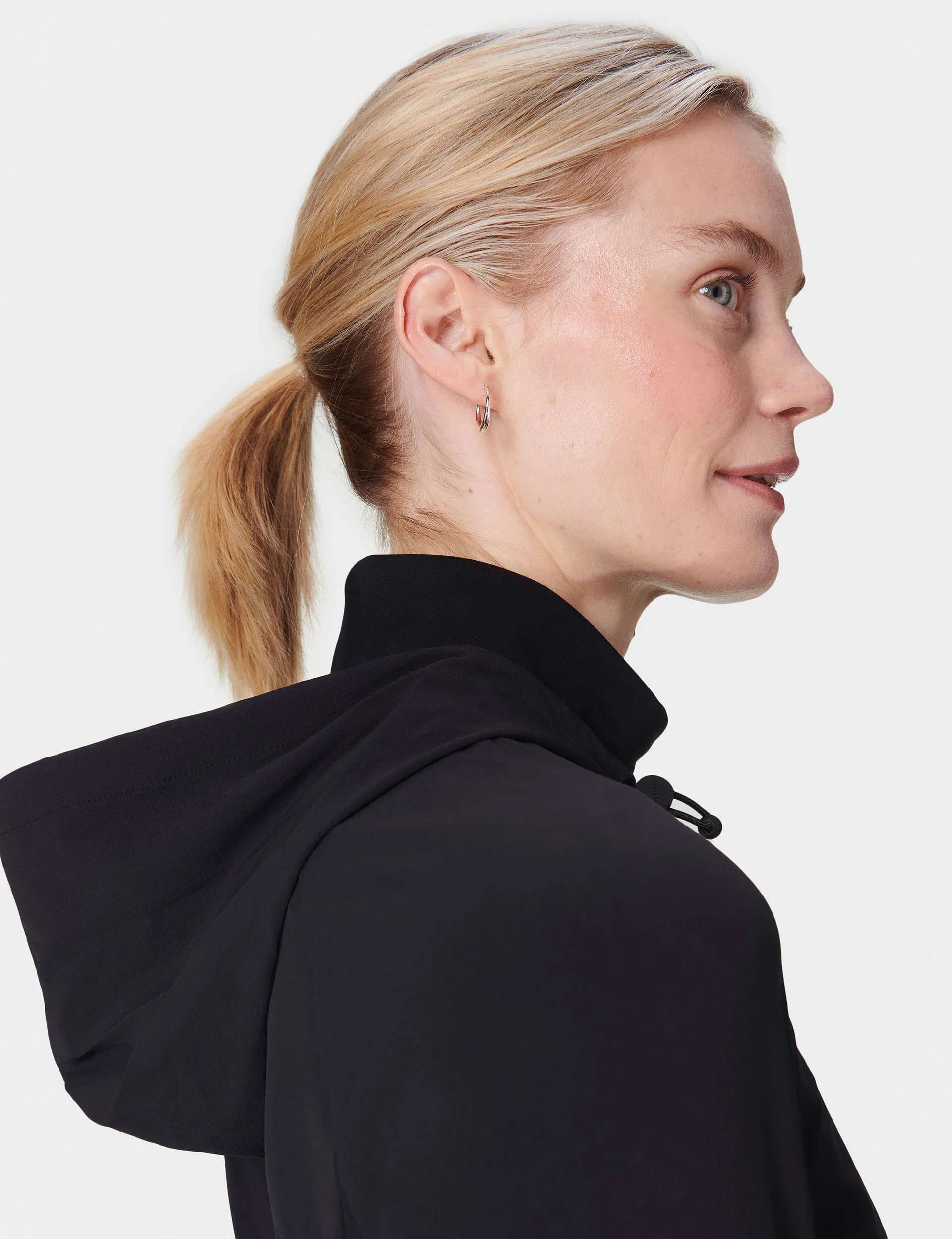 Pro Run Water Resistant Run Jacket - Black